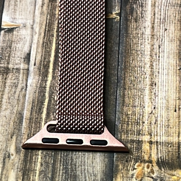 5for$10 Magnetic Metal 38mm/40mm Apple Watch Band Rose Gold Adjustable NWT - Picture 3 of 5